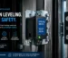 Elevator Buffer Spring with glowing safety circuit in a modern industrial elevator shaft background.